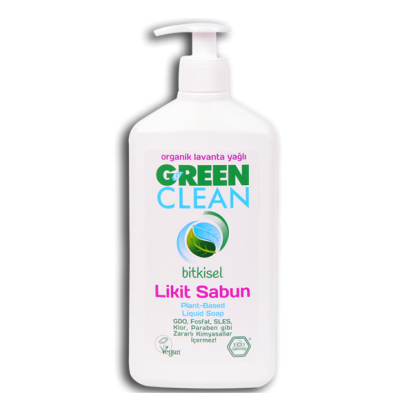 U Green Clean Organik Lavantalı Sıvı Sabun 500 ml